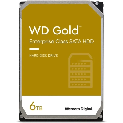 HDD-диск Western Digital Gold (6 TB, SATA-III 6 Gb/s, 3.5 LFF, 7200 RPM, cache 256MB) WD6003FRYZ