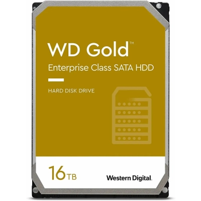 HDD-диск Western Digital Gold (16 TB, SATA-III 6 Gb/s, 3.5 LFF, 7200 RPM, cache 512MB, Helium) WD161KRYZ