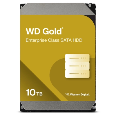 HDD-диск Western Digital Gold (10 TB, SATA-III 6 Gb/s, 3.5 LFF, 7200 RPM, cache 256MB) WD101KRYZ