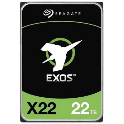 HDD-диск Seagate Exos X22 (22 TB, SAS 12 Gb/s, 3.5 LFF, 7200 RPM, cache 512MB, CMR, Helium) ST22000NM000E