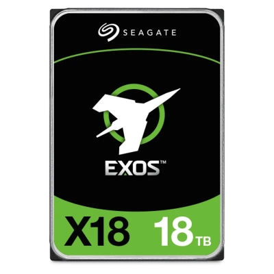 HDD-диск Seagate Exos X18 (18 TB, SATA 6 Gb/s, 3.5 LFF, 7200 RPM, cache 256MB, Helium) ST18000NM000J