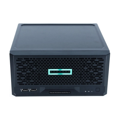 Сервер HPE ProLiant MicroServer Gen10 Plus v2 (Xeon E-2314 2.8GHz 4C, 16GB RAM, VROC, 4LFF NHP)