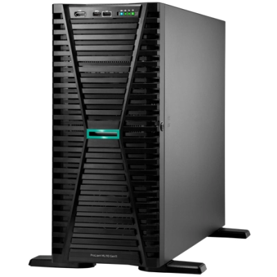 Сервер HPE ProLiant ML110 Gen11 (Tower, 1x Xeon Gold 5416S, 32GB RAM, VROC, 8SFF, 800W RPS)