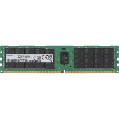 Оперативная память Samsung M393A8G40AB2-CWE (64 GB, DDR4, 3200 MHz, RDIMM, ECC, 2Rx4, 1.2V)